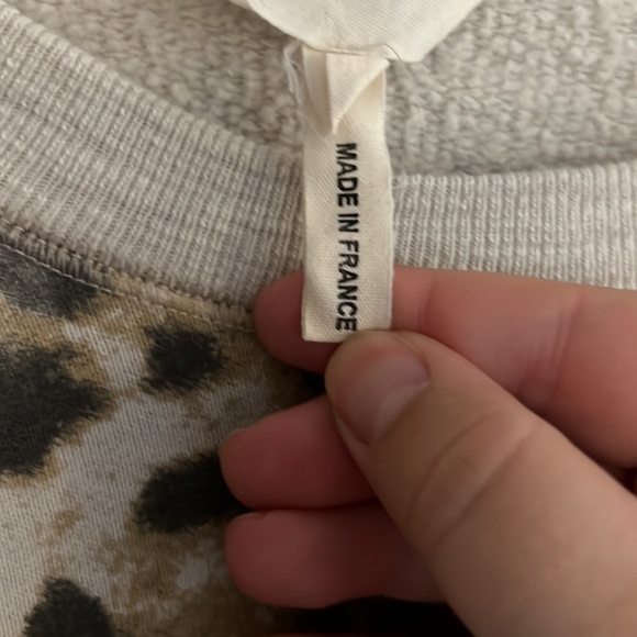 Isabel Marant cheetah sweater size M 100% cotton - Picture 3 of 12